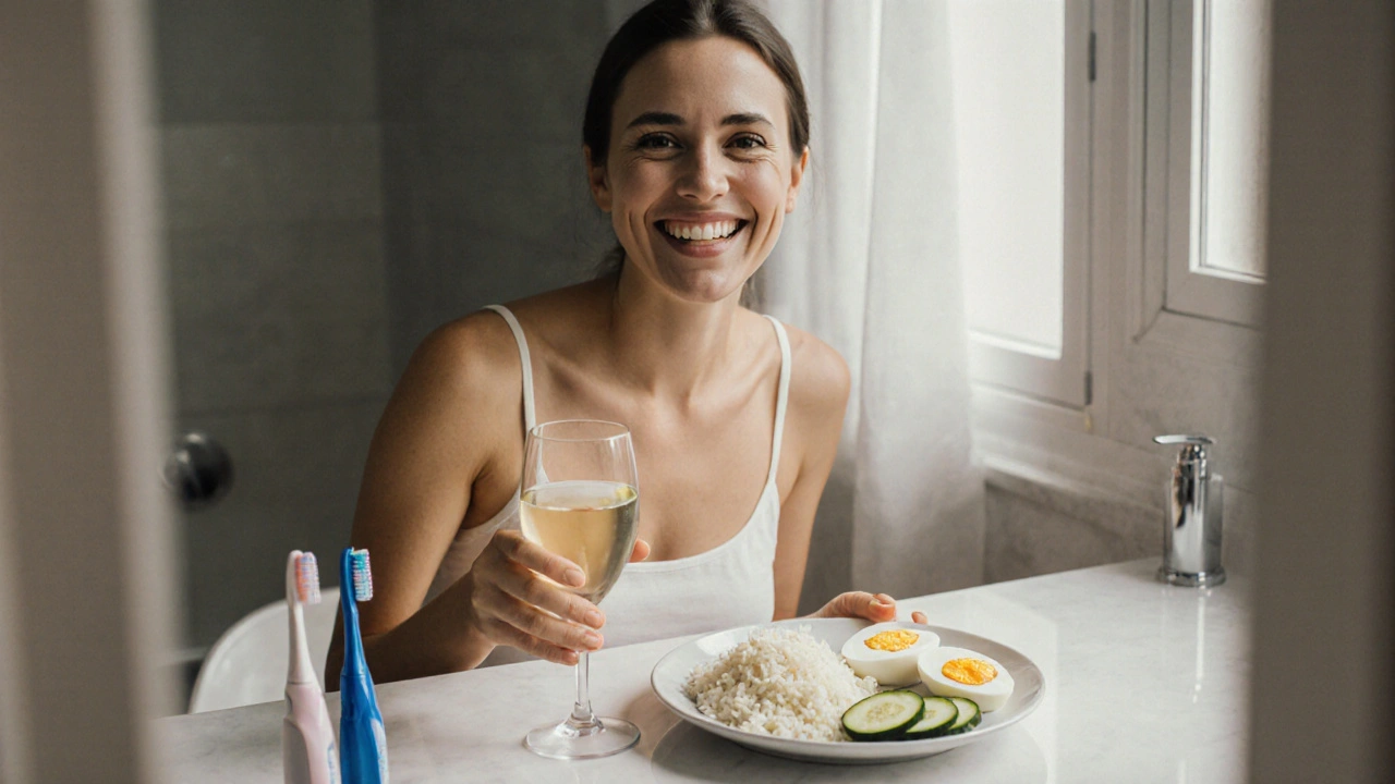 Co můžu jíst při bělení zubů? Praktický průvodce výživou pro bílé zuby