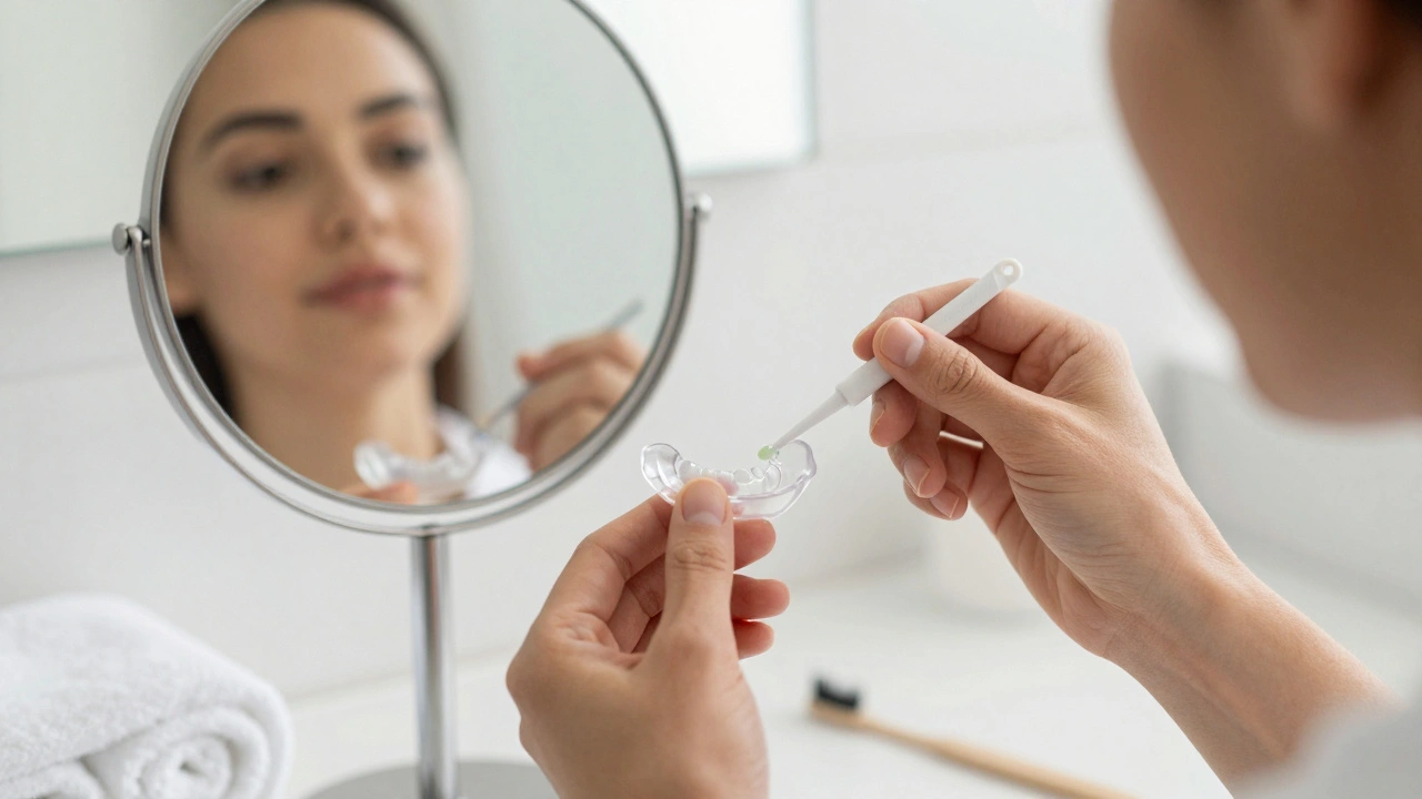 Jak používat sady na bělení zubů bezpečně - krok za krokem pro bezpečný výsledek