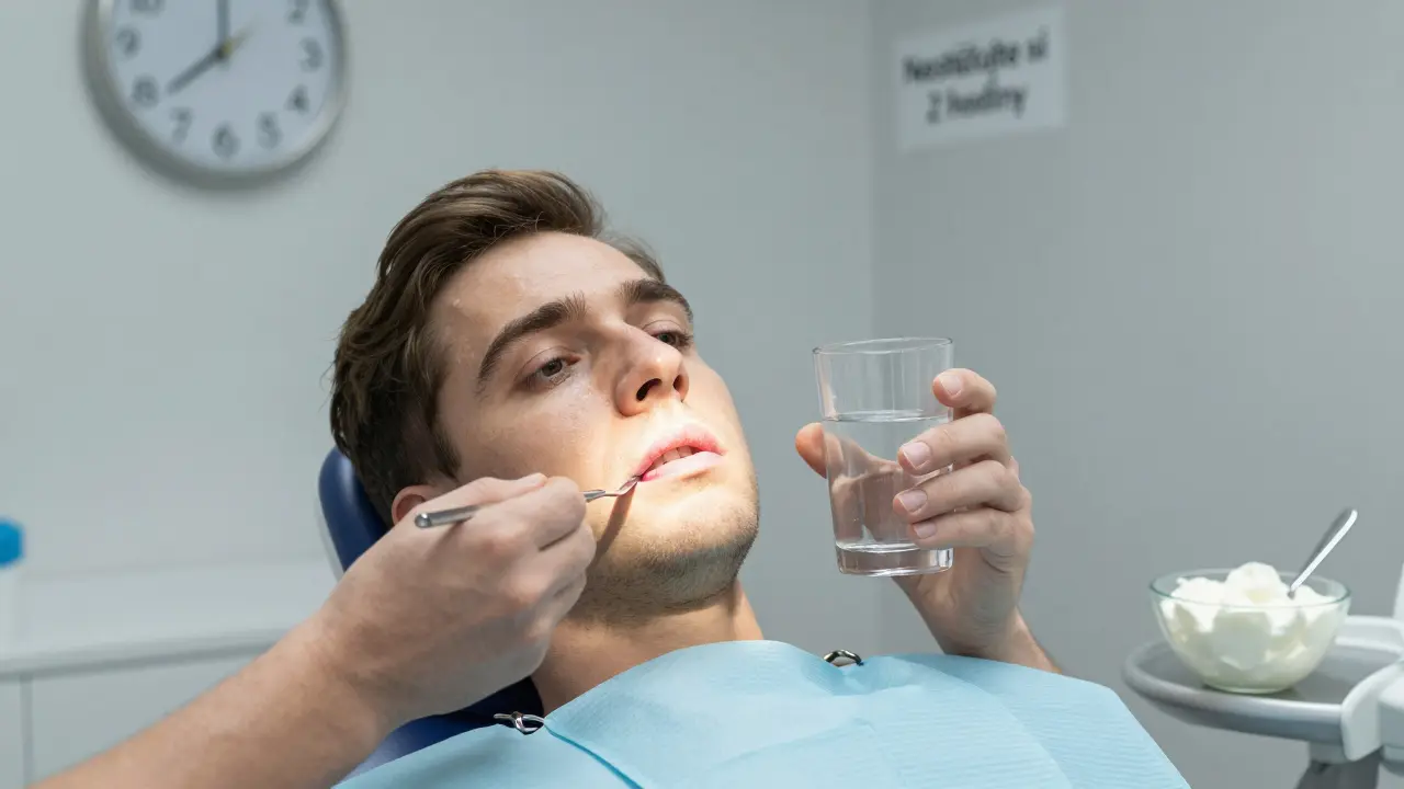 Jak dlouho nejíst po čištění zubů po kyretáži?