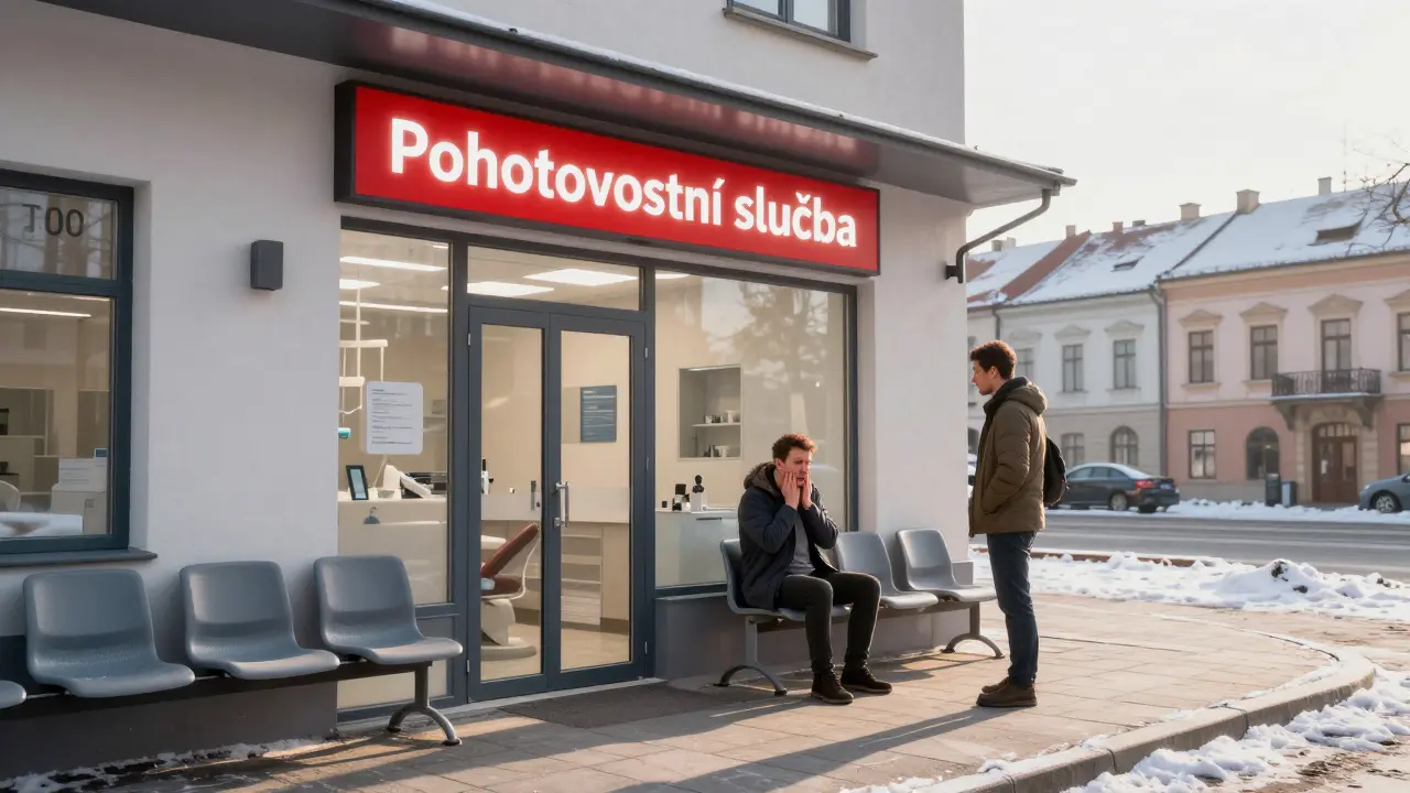 Jaké má ordinační hodiny lékařská pohotovostní služba ve Znojmě v neděli?