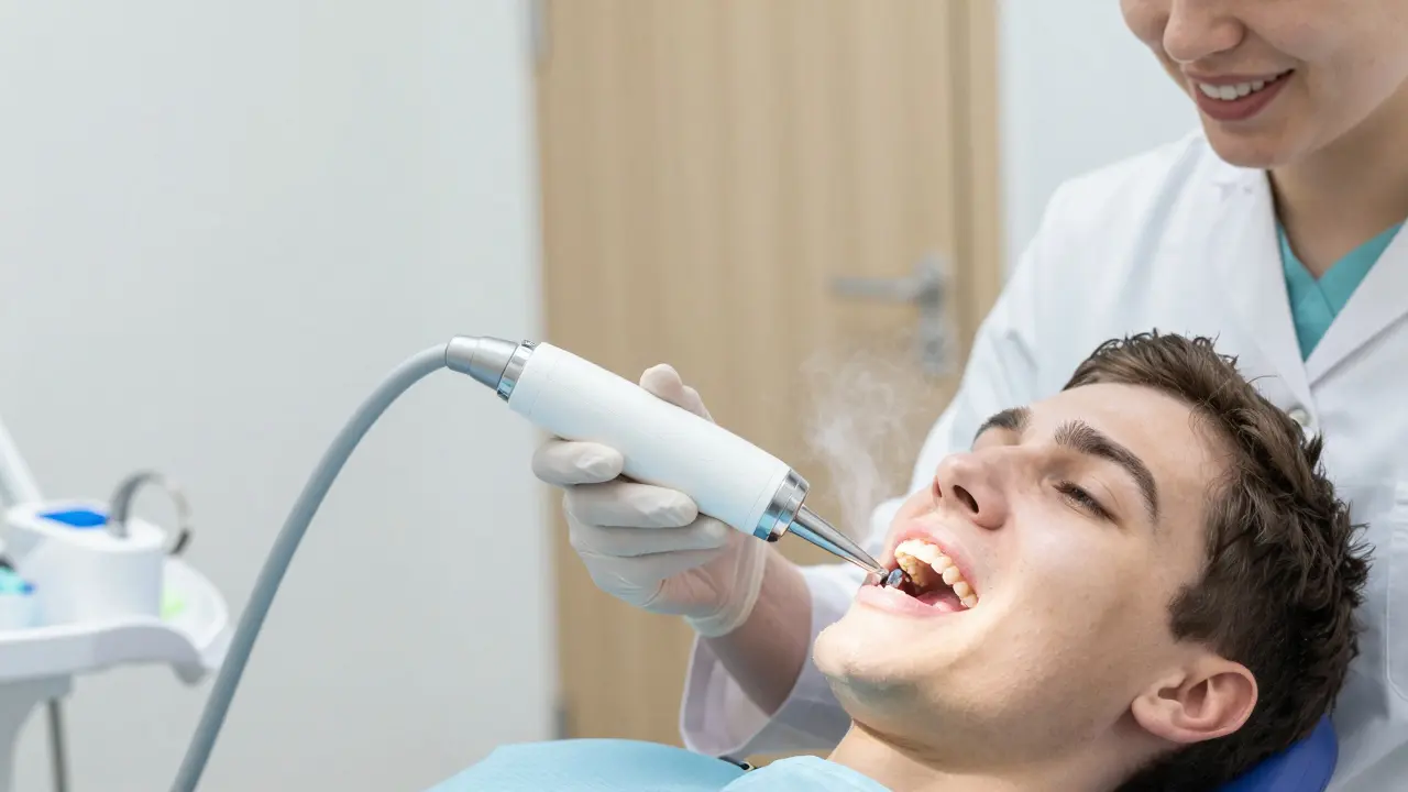 Kolik stojí pískování zubů v roce 2026? Cena a co všechno zahrnuje