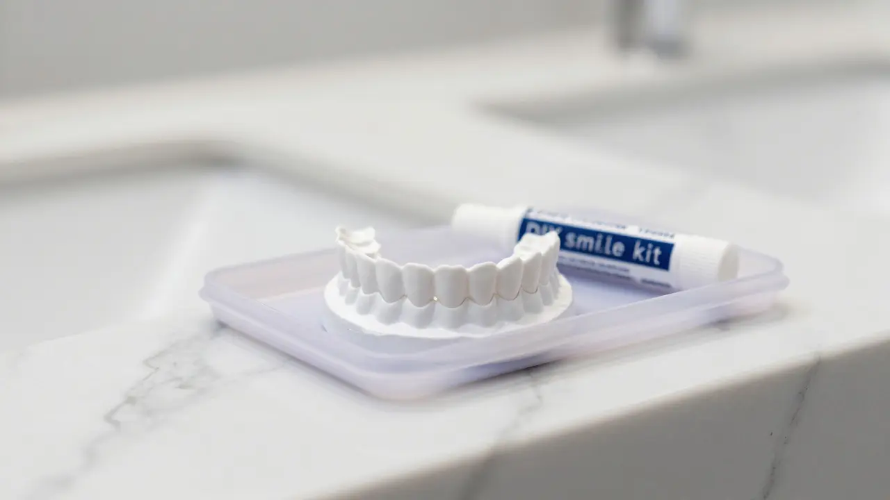 Nalepovací zuby: Funkce, rizika a realita domácích veneers