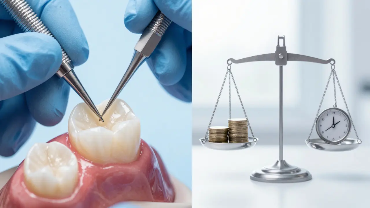 Srovnání procesu nanášení kompozitního materiálu a finanční dostupnosti.